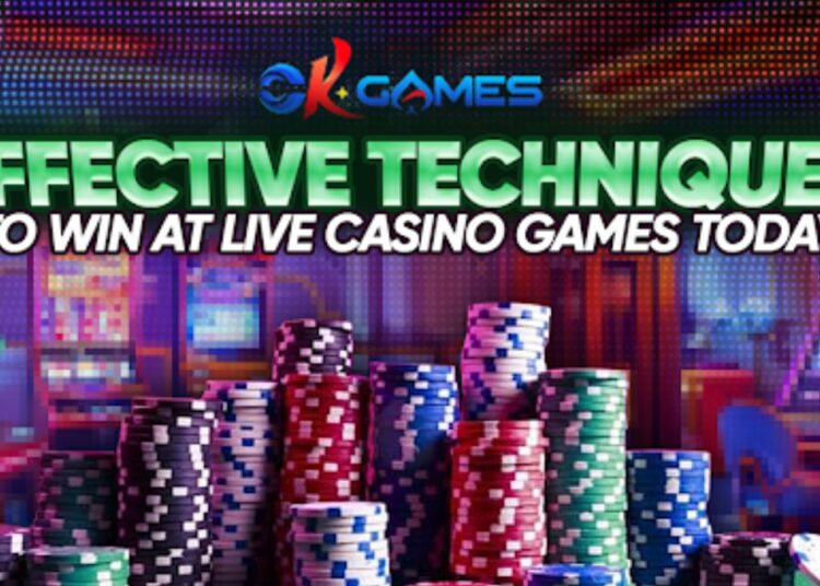 Effective Techniques to Win at Live Casino Games Today