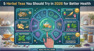 5 Herbal Teas You Should Try in 2026 for Better Health