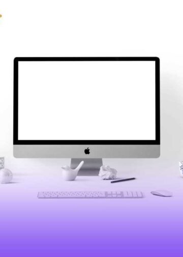 Organised computer desktop