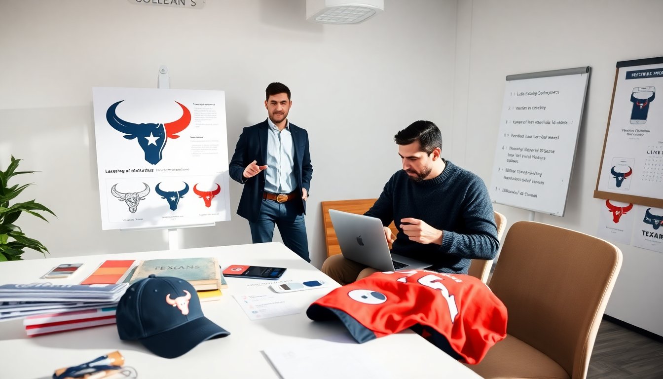 art cool texans logo