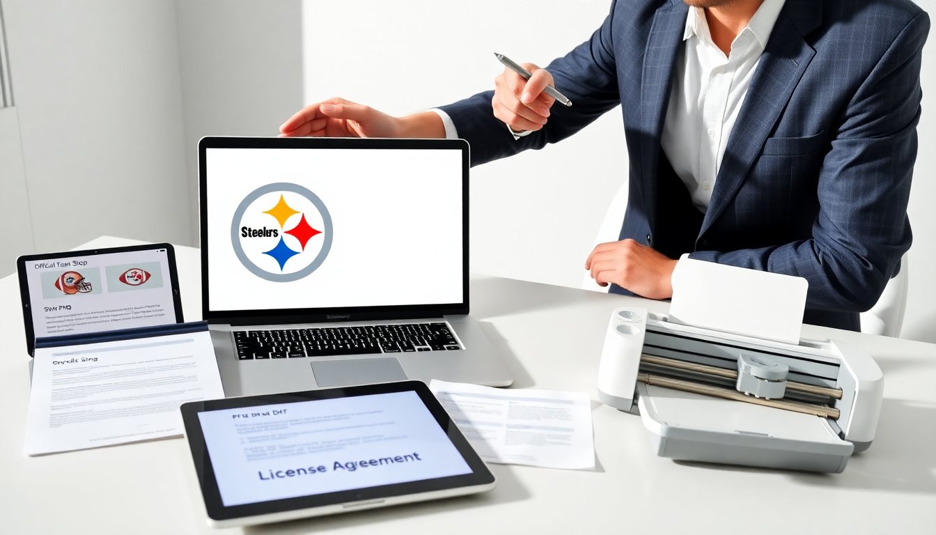 clip art cool steelers logo