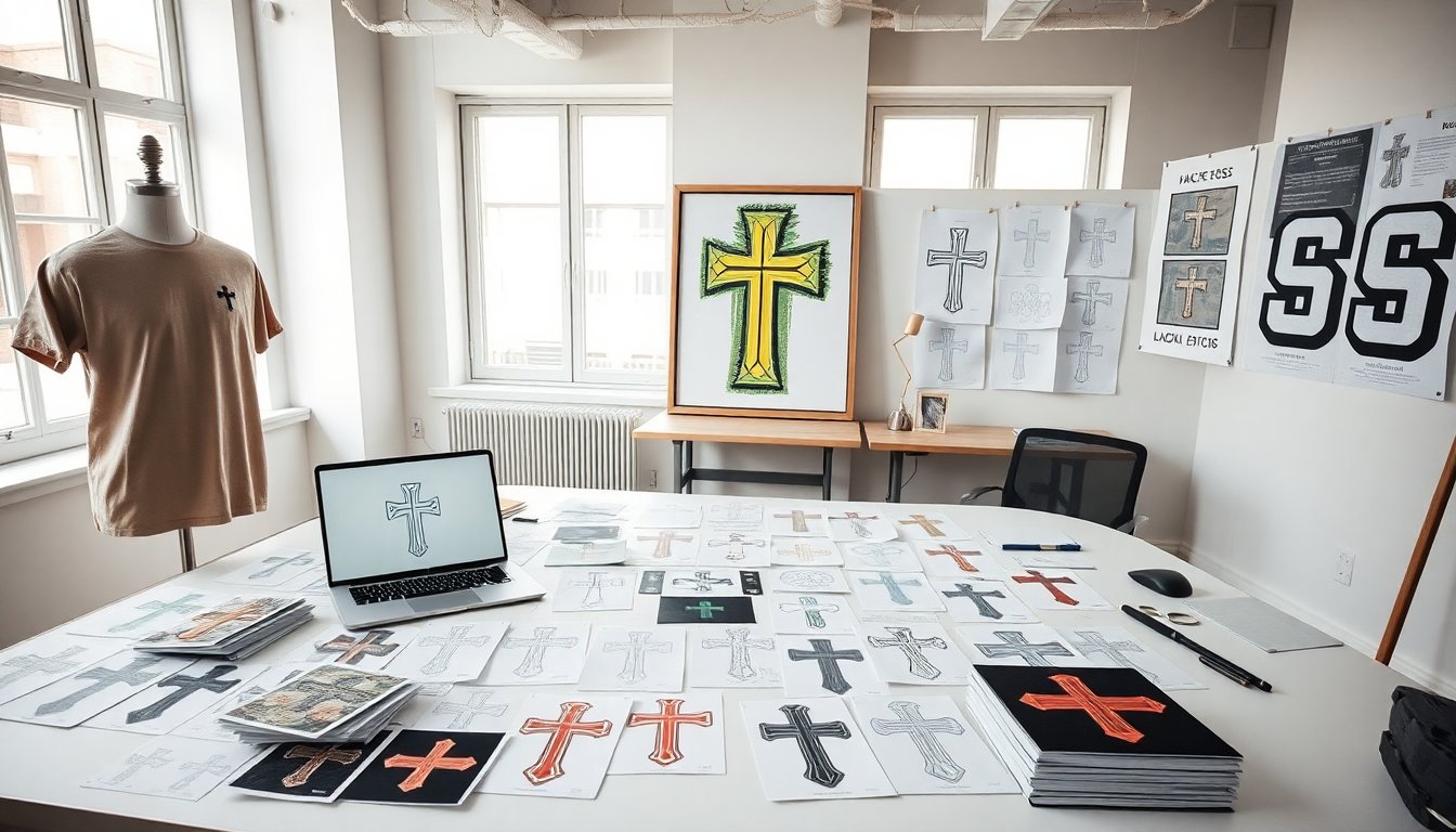 art cool cross designs