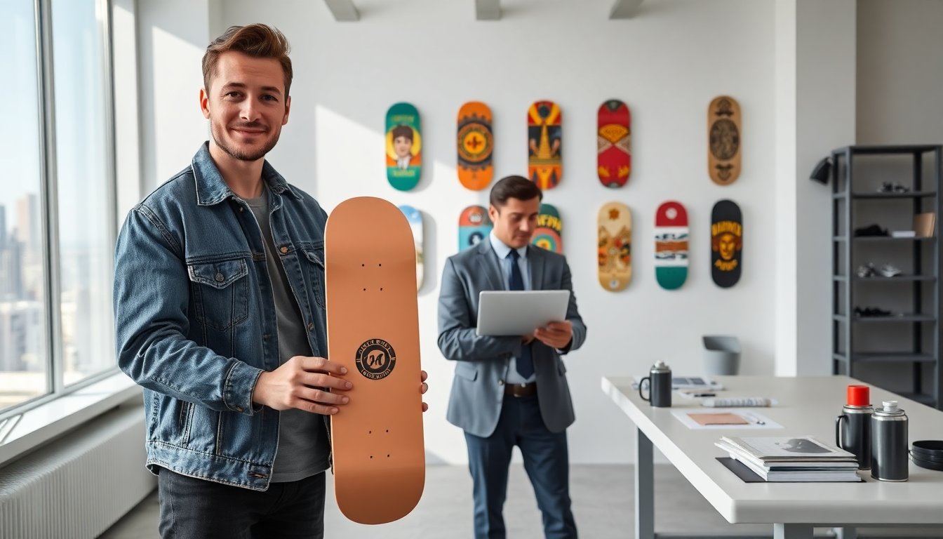 art cool skateboard designs