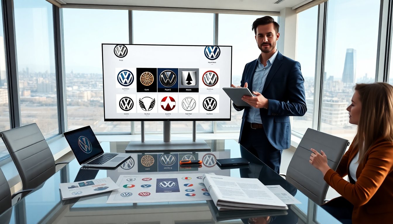 art cool vw logo