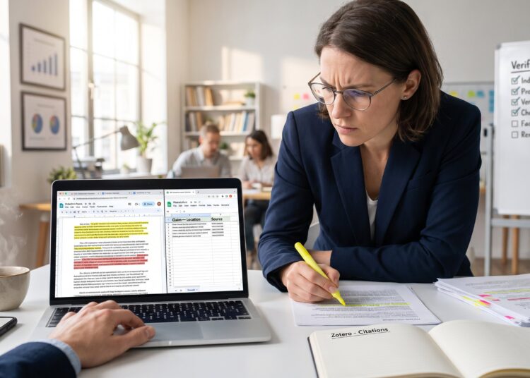 How to Fact-Check Drafts Created by AI Writing Tools