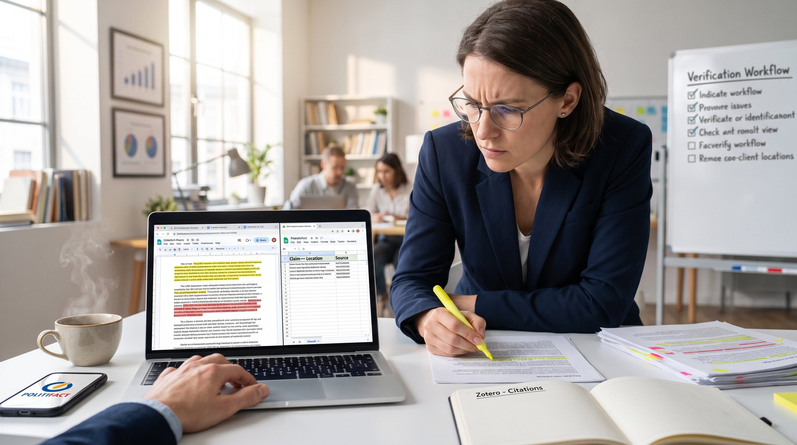 How to Fact-Check Drafts Created by AI Writing Tools